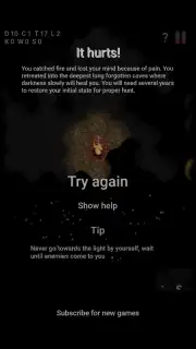 Grue the monster – roguelike underworld RPG Screenshot 4