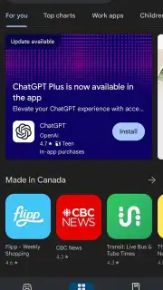 Google Play Screenshot 1