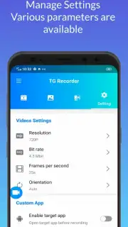 TG Recorder - Screen Recording Screenshot 7