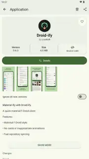Droid-ify Screenshot 13