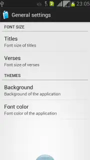 Holy Bible King James Version Screenshot 2