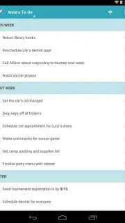 Cozi Family Calendar Screenshot 3
