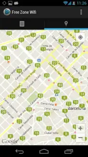 Free Zone - Free WiFi Scanner Screenshot 1