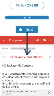 MCBackup Screenshot 3