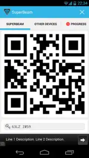SuperBeam WiFi Direct Share Screenshot 4