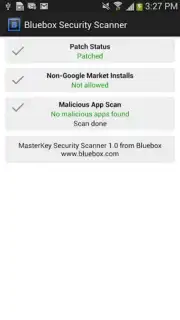 Bluebox Security Scanner Screenshot 2