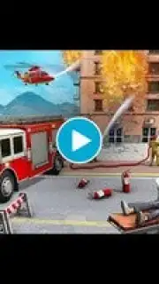 Rescue Fire Truck Simulator 3D Screenshot 1