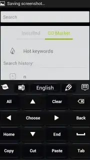 Black Style Keyboard Screenshot 2