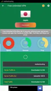 Free Unlimited VPN Screenshot 4