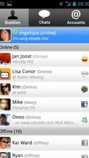 eBuddy Messenger Screenshot 3