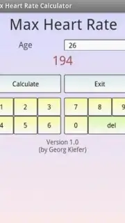 Health Calculator Screenshot 1