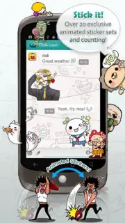 Cubie Messenger Screenshot 1