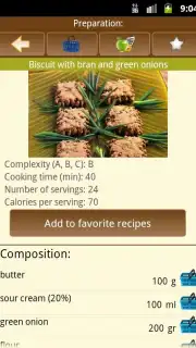Baking recipes Screenshot 2