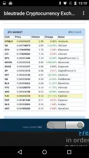 bleutrade Screenshot 3