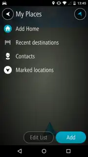 TomTom GPS Navigation Traffic Screenshot 3