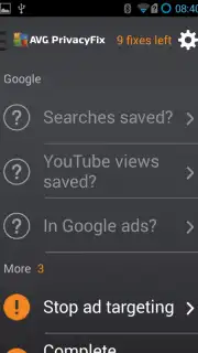 AVG Privacy Fix Screenshot 5