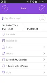 Naver Calendar Screenshot 6