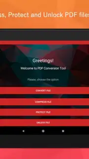 PDF Conversion Tool Screenshot 1