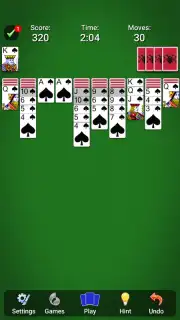 Spider Solitaire Screenshot 2