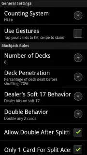 Advantage Blackjack Screenshot 2