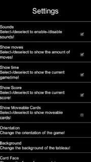FreeCell Cards Screenshot 2