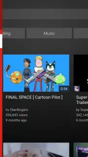 YouTube for Android TV Screenshot 5