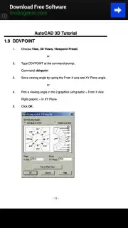 Autocad 2007 3D Tutorial Screenshot 2