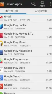 Manage Apps (App 2 SD) Screenshot 4