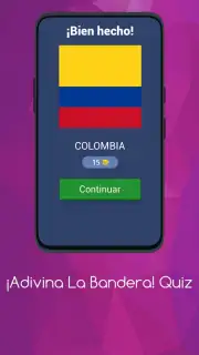 ¡Adivina La Bandera! Quiz Screenshot 2