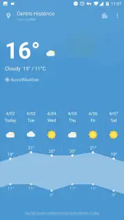 OnePlus Weather Screenshot 3