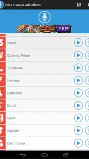 Voice Changer With Effects Screenshot 5