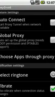 ProxyDroid Screenshot 2