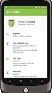 Dr.Web Security Space Life Screenshot 1