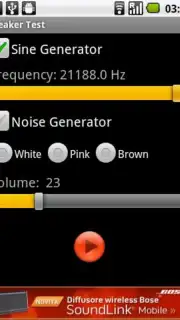 Speaker Test Screenshot 3