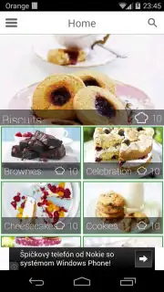 100 cakes & bakes recipes Screenshot 5