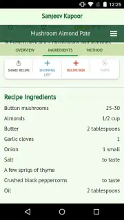 Sanjeev Kapoor’s Recipes Screenshot 4
