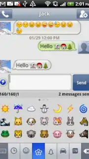 Handcent SMS Screenshot 3