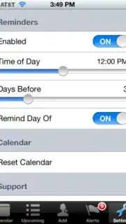 MyCalendar Mobile Screenshot 2