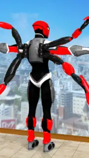 Black Spider Rope Superhero Screenshot 7