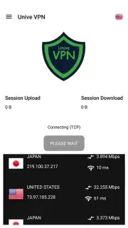 Unive VPN - VPN Free, Fast & Secure Screenshot 9