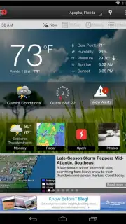 WeatherBug Screenshot 3