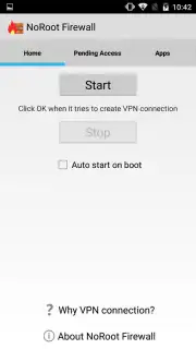 NoRoot Firewall Screenshot 1