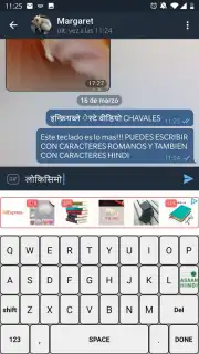 Hindi Keyboard Screenshot 2