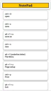 Computers Shortcut Keys Screenshot 2