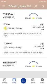 The Weather Channel Screenshot 7