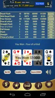 Prime Video Poker Screenshot 1