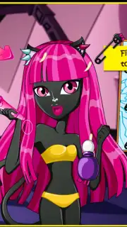 Monster Catty Noir Hair Salon Screenshot 4