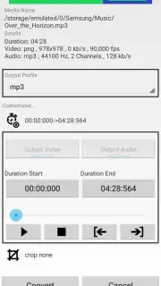 Media Converter Screenshot 2