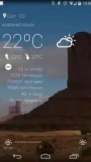 anpWeather Screenshot 2