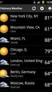 Palmary Weather Screenshot 8